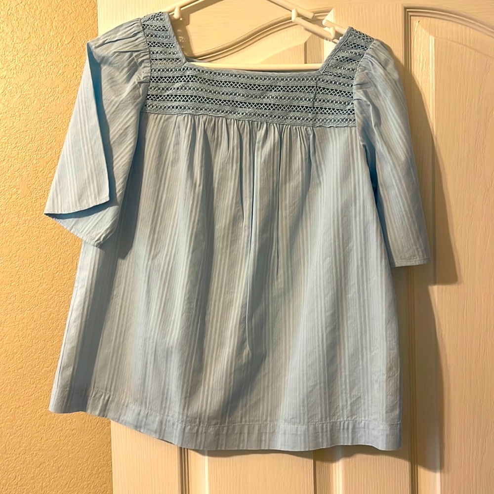 Summer peasant blouse